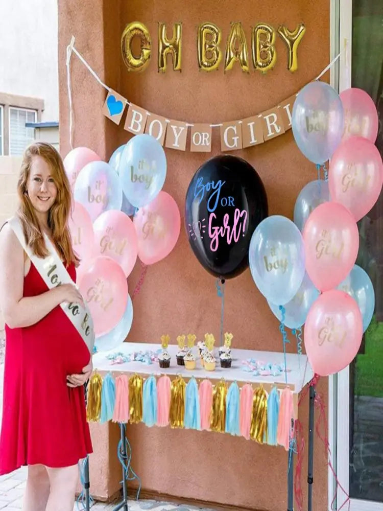 ender Reveal Confetti Balloon