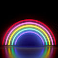LED Neon Light, Acrylic Back Panel