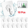 Reusable Transparent Adhesive Hooks