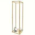 Metal Column Flower Stand Plinth (50x50x180cm)