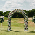 Metal Wedding Arch in White