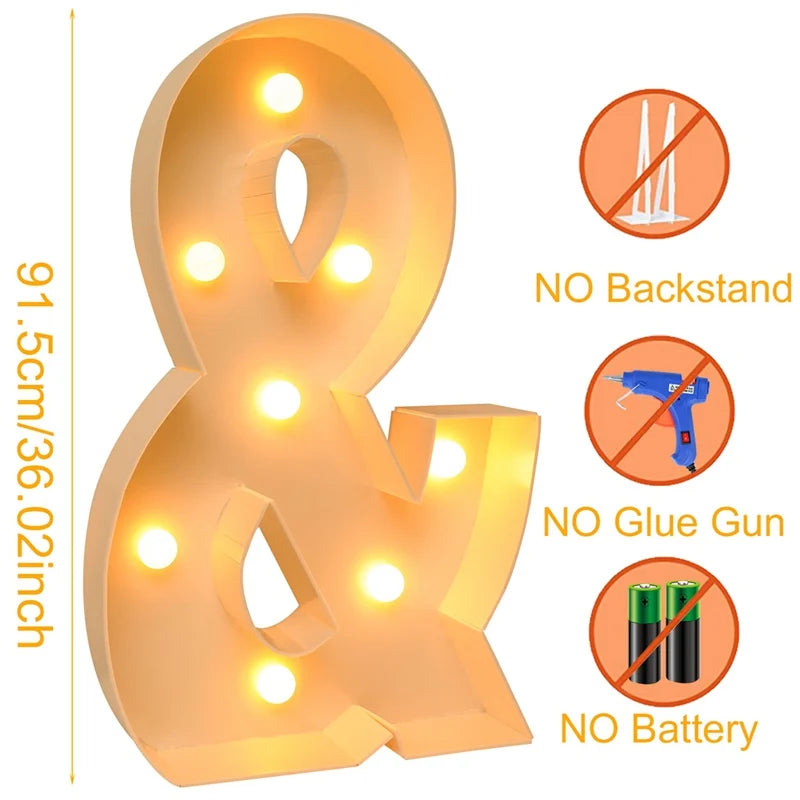 LED Letter D.I.Y Building Kit