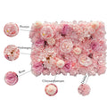 Silk Rose Backdrop Panels