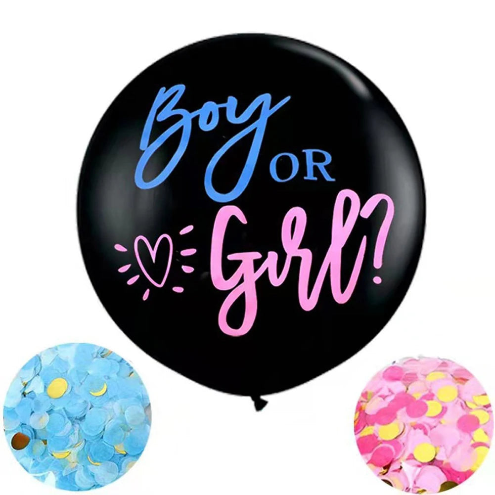 ender Reveal Confetti Balloon
