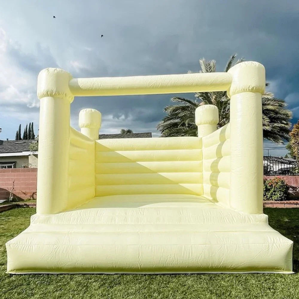 Pastel Inflatable Bounce House For Kids & Adults