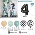 Race Car Birthday - Balloon Kit - 130+ Peices