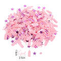 Blue Pink Baby Shower Confetti