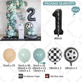 Race Car Birthday - Balloon Kit - 130+ Peices