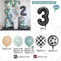 Race Car Birthday - Balloon Kit - 130+ Peices
