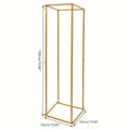 Metal Column Flower Stand Plinth (50x50x180cm)