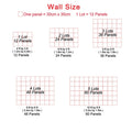 30x30cm Square Sequin Shimmer Wall Pannels (multiple colours available)